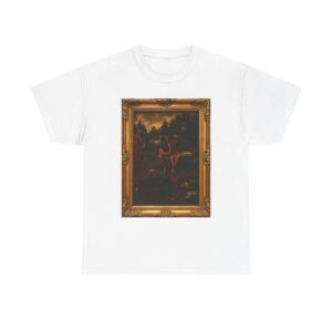 Art Frame T-Shirt — Vintage Baroque Painting Graphic Tee